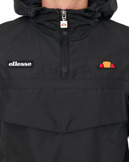Ellesse Mont 1/4 Zip Lightweight Jacket Black