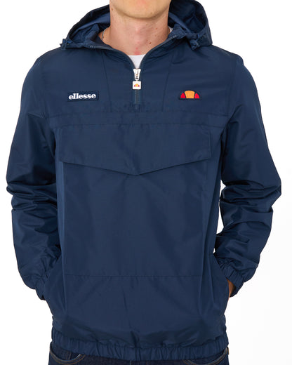 Ellesse Mont 1/4 Zip Lightweight Jacket Navy