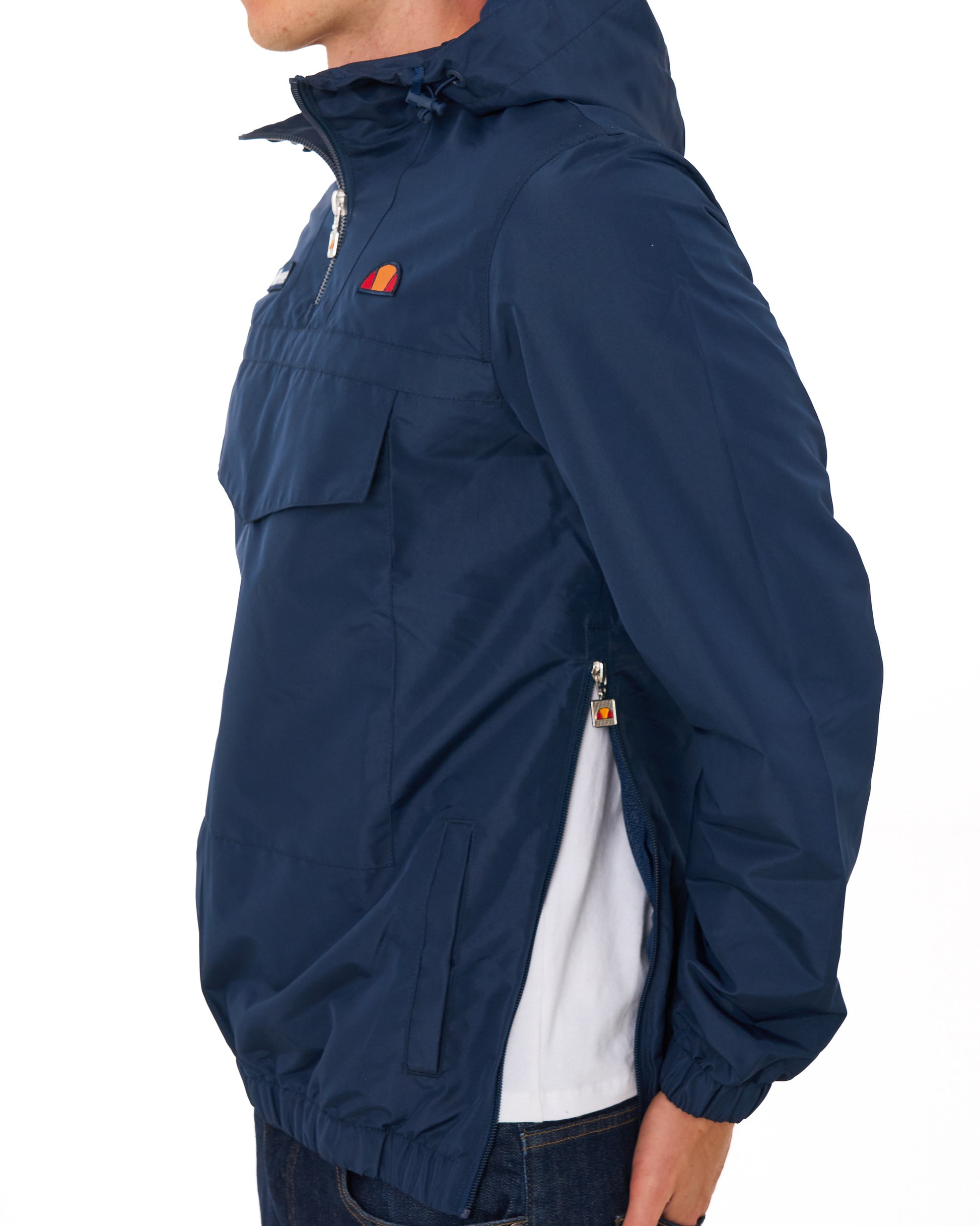 Ellesse Mont 1/4 Zip Lightweight Jacket Navy