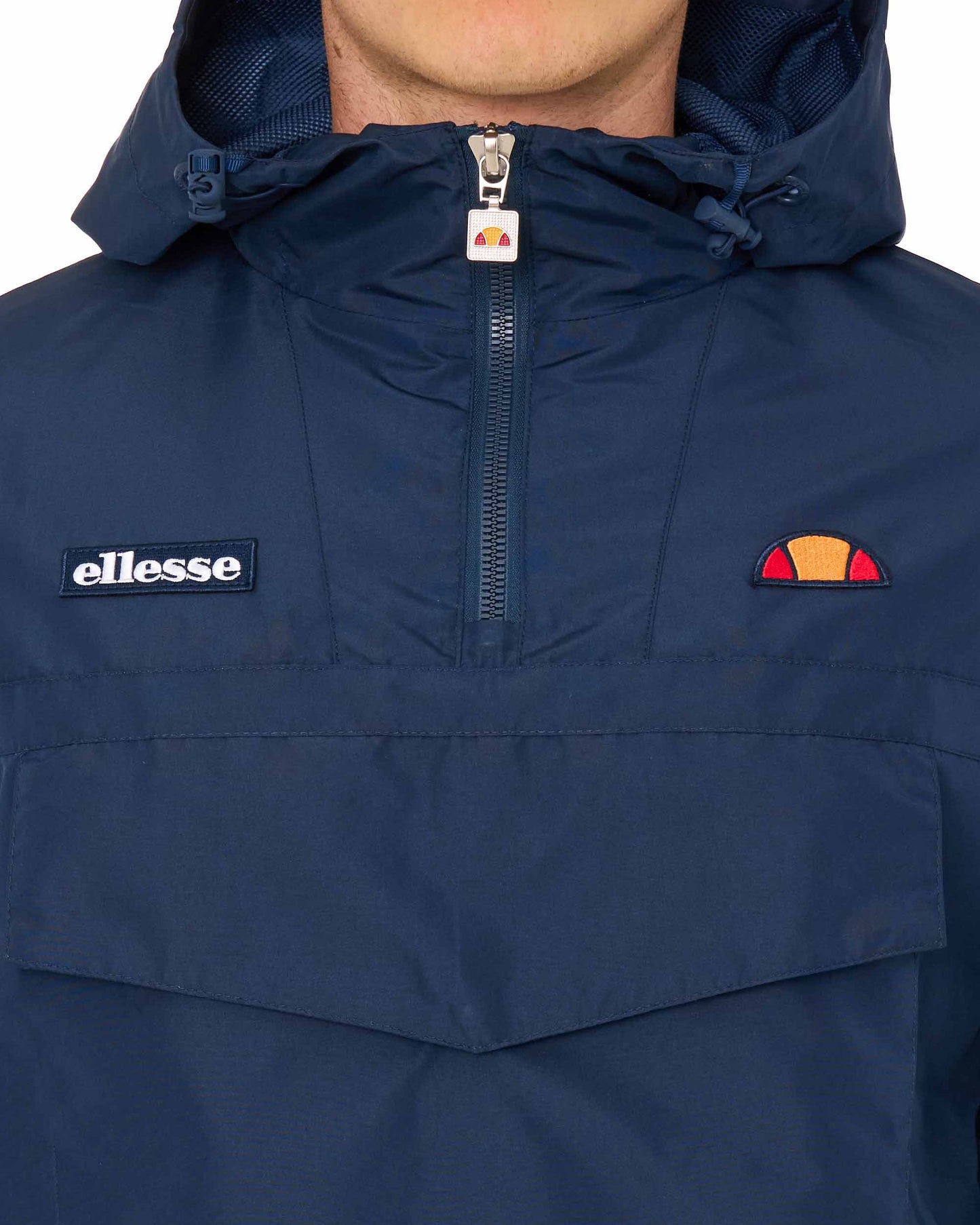 Ellesse Mont 1/4 Zip Lightweight Jacket Navy