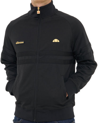 Ellesse Rimini Track Top Black/Gold