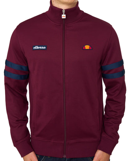 Ellesse Roma Track Top Burgundy/Navy