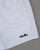 Ellesse Sylbio Striped Swim Shorts White/Light Blue