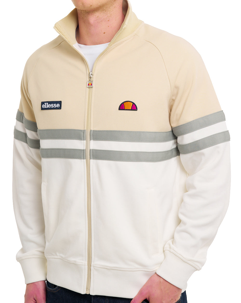 Ellesse Rimini Track Top Off White/Stone