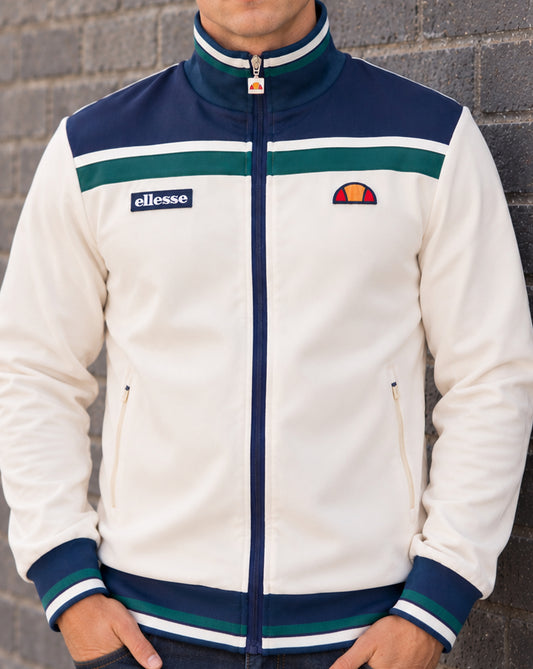 Ellesse Ellesse Vignola Track Top Ecru/Navy
