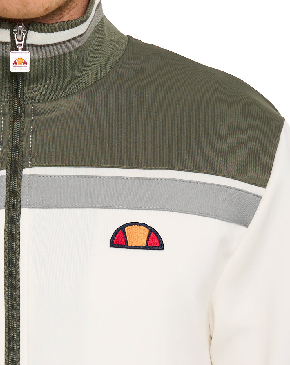 Ellesse Vignola Track Top Off White/Khaki