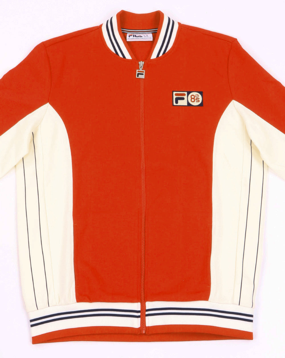Fila Vintage Settanta Twin Badge Track Top OG Rot