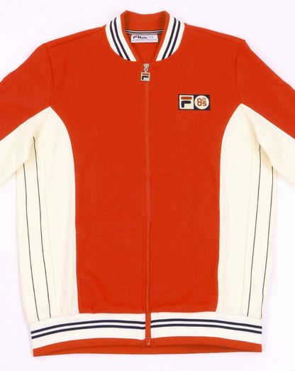 Fila Vintage Settanta Twin Badge Track Top OG Rot