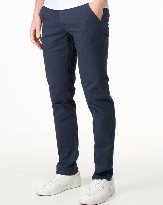 Farah Farah Elm Slim Fit Twill Chinos True Navy