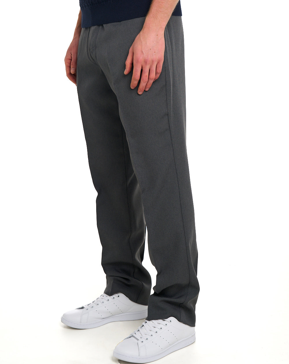 Farah – Hopsack-Hose im Stil der 80er, Grau