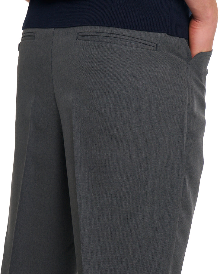 Farah – Hopsack-Hose im Stil der 80er, Grau