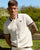 Fila Vintage Full Button Crochet Shirt Gardenia