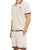 Fila Vintage Full Button Crochet Shirt Gardenia