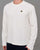 Fila Gold Elio LS Slub T-Shirt White Down