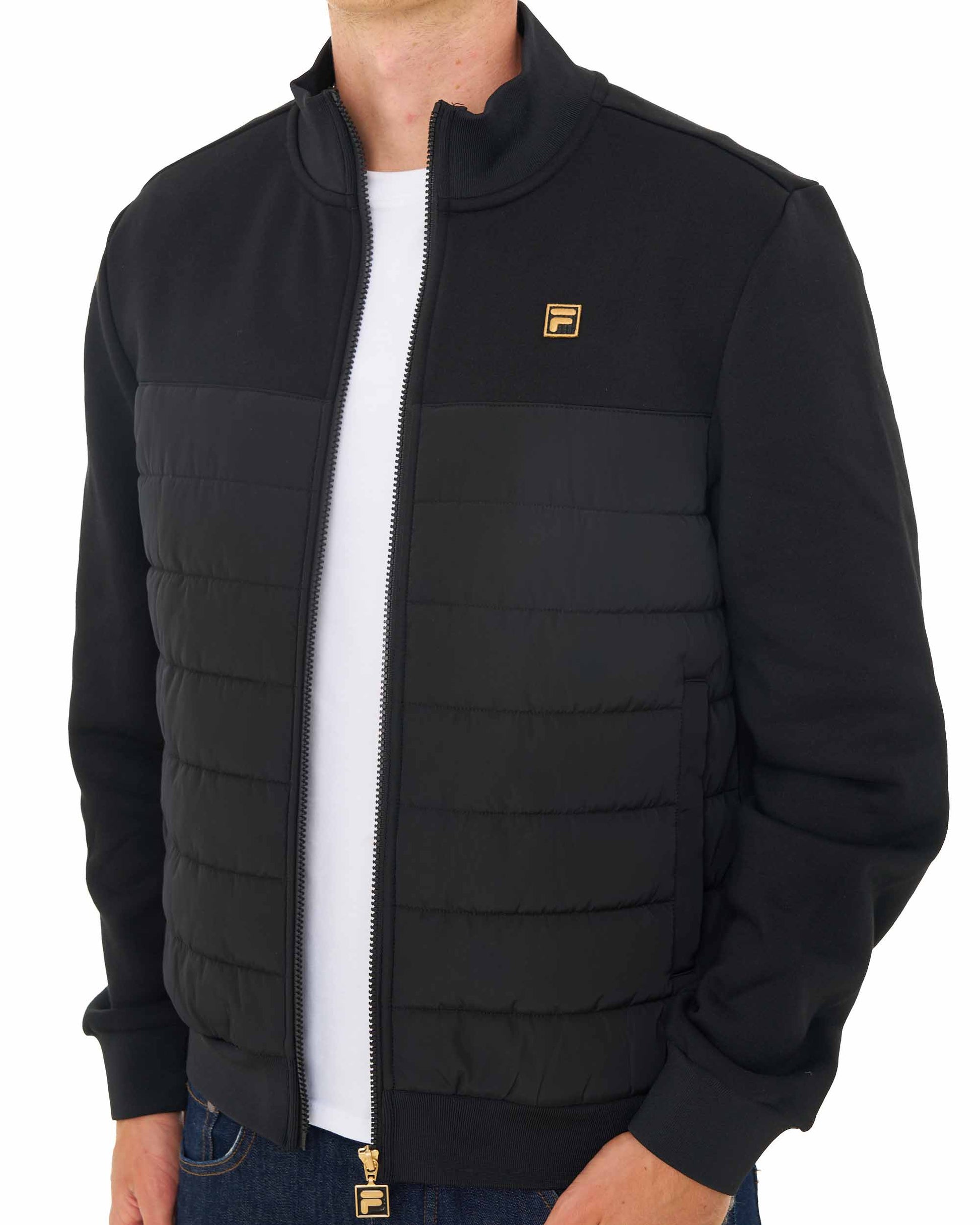 Fila Gold Oroza Padded Jacket Black