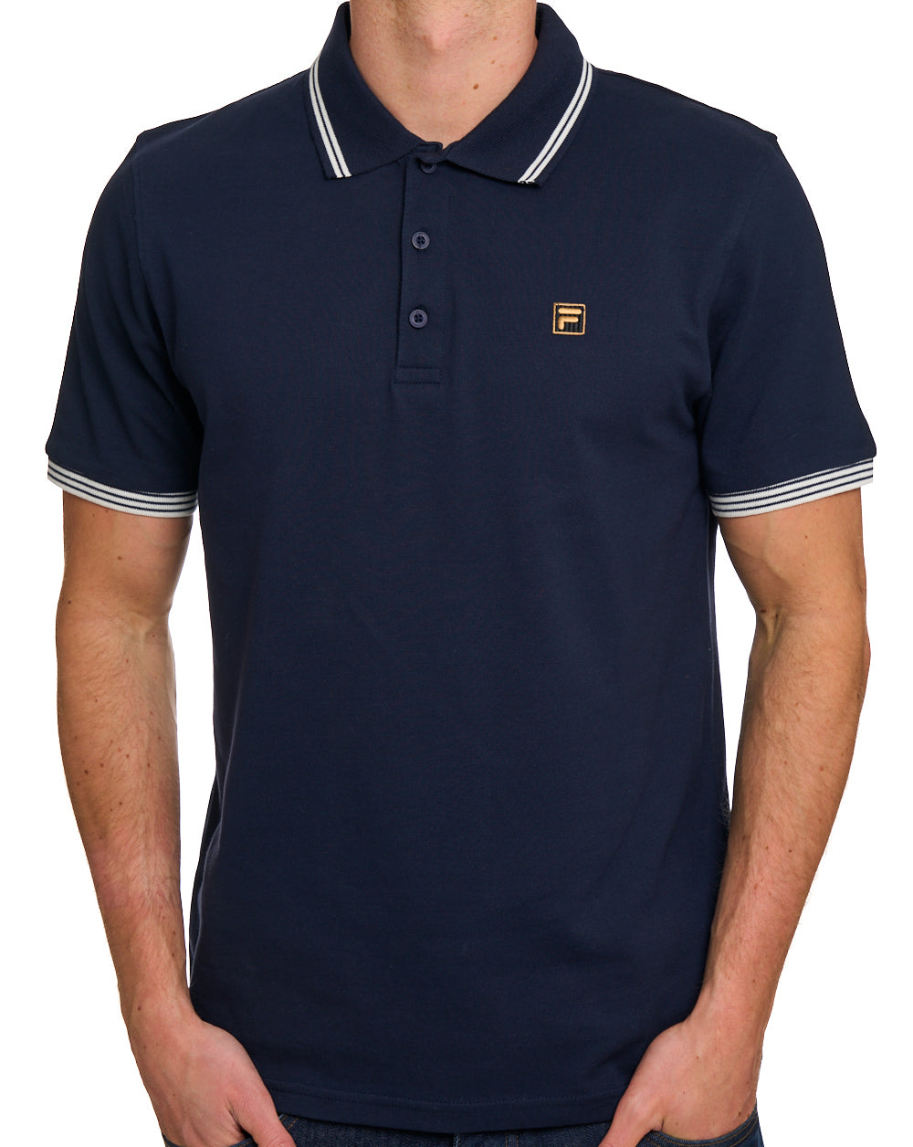 Fila Gold Soren Poloshirt Dunkelblau