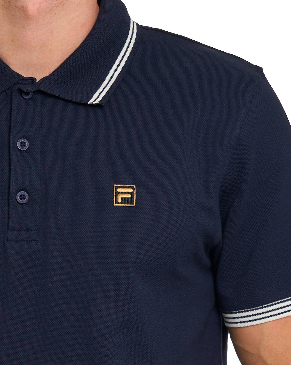 Fila Gold Soren Poloshirt Dunkelblau
