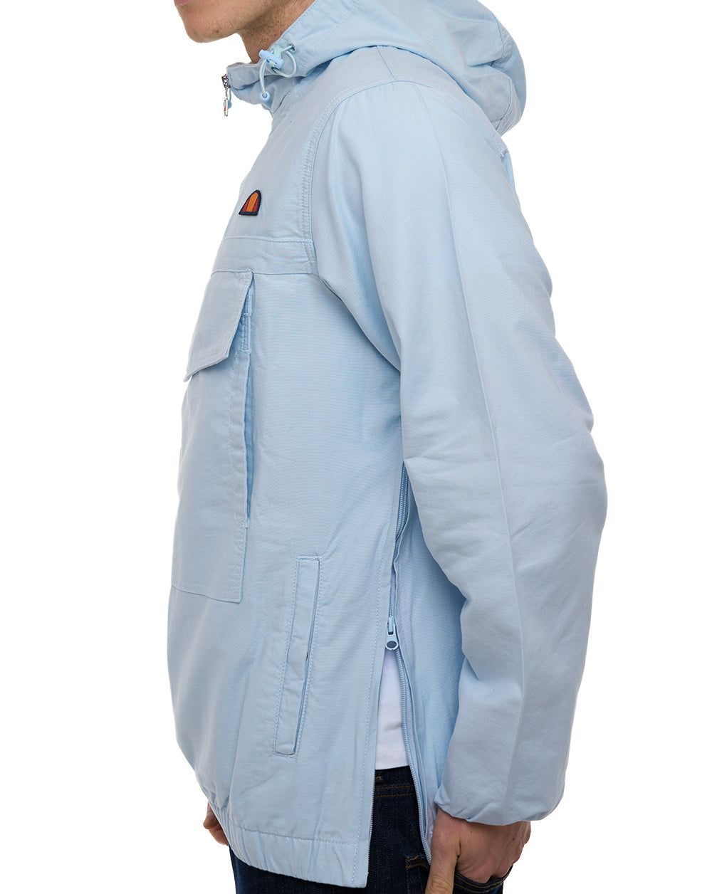 Ellesse Mont Canvas Overhead Jacket Hellblau