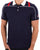 Fila Vintage 80er Original Poloshirt Marineblau