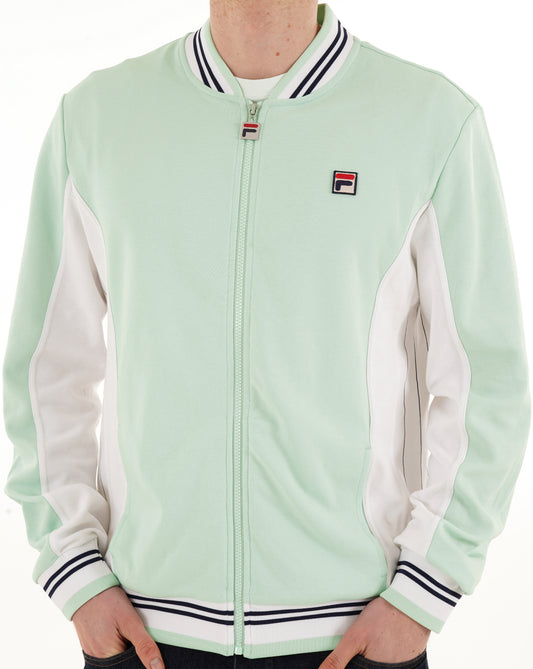 Fila Vintage Fila Vintage MK1 Settanta Track Top, Hellgrün/Weiß