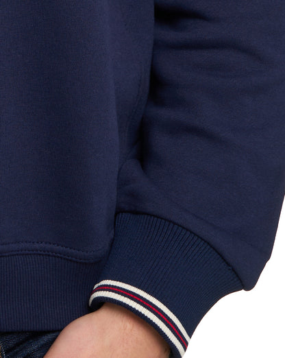 Fila Vintage 1/4 Zip Sweatshirt Marineblau