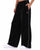Fila Vintage Angel Velour Wide Leg Pants Black