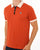Fila Vintage BB1 Polo Shirt Burnt Orange/Gardenia