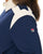Fila Vintage Bianca Track Top Navy/Gardenia