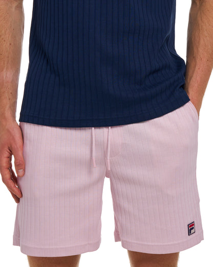Fila Vintage Conrad Ribbed Shorts Soft Pink