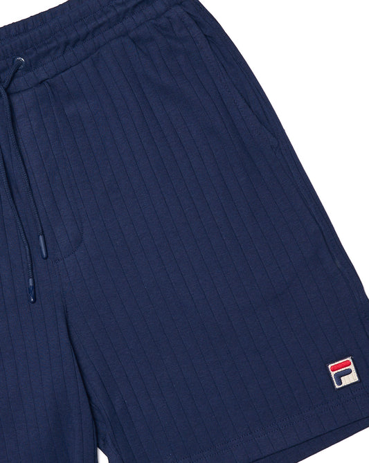 Fila Vintage Fila Vintage Conrad Ribbed Shorts Navy