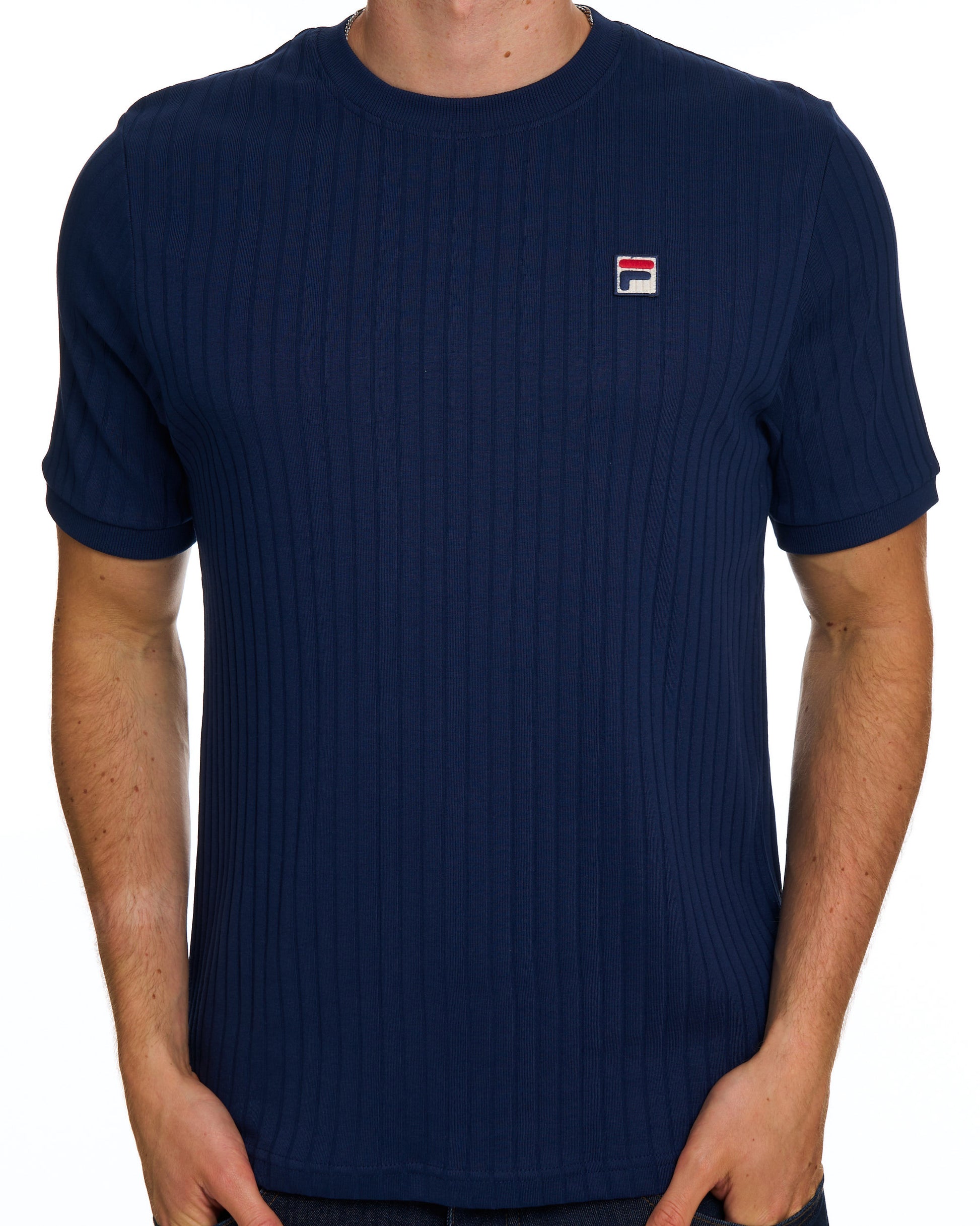 Fila Vintage Easton T-Shirt Marineblau