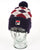 Fila Vintage Ellias Bobble Beanie Navy/Red