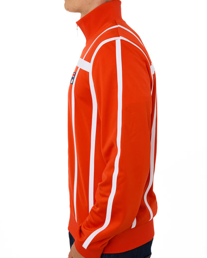 Fila Vintage Grand Slam Track Top Archive Red/White