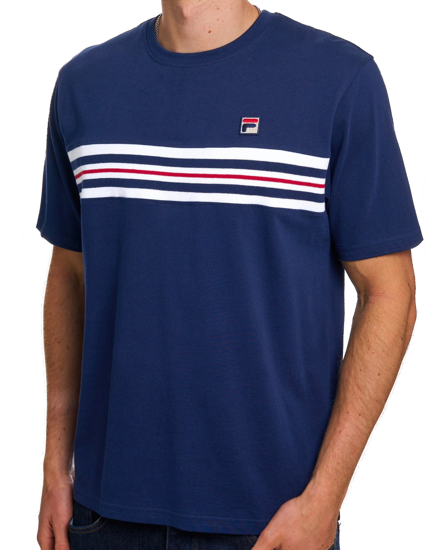Fila Vintage Rico T-Shirt Marineblau