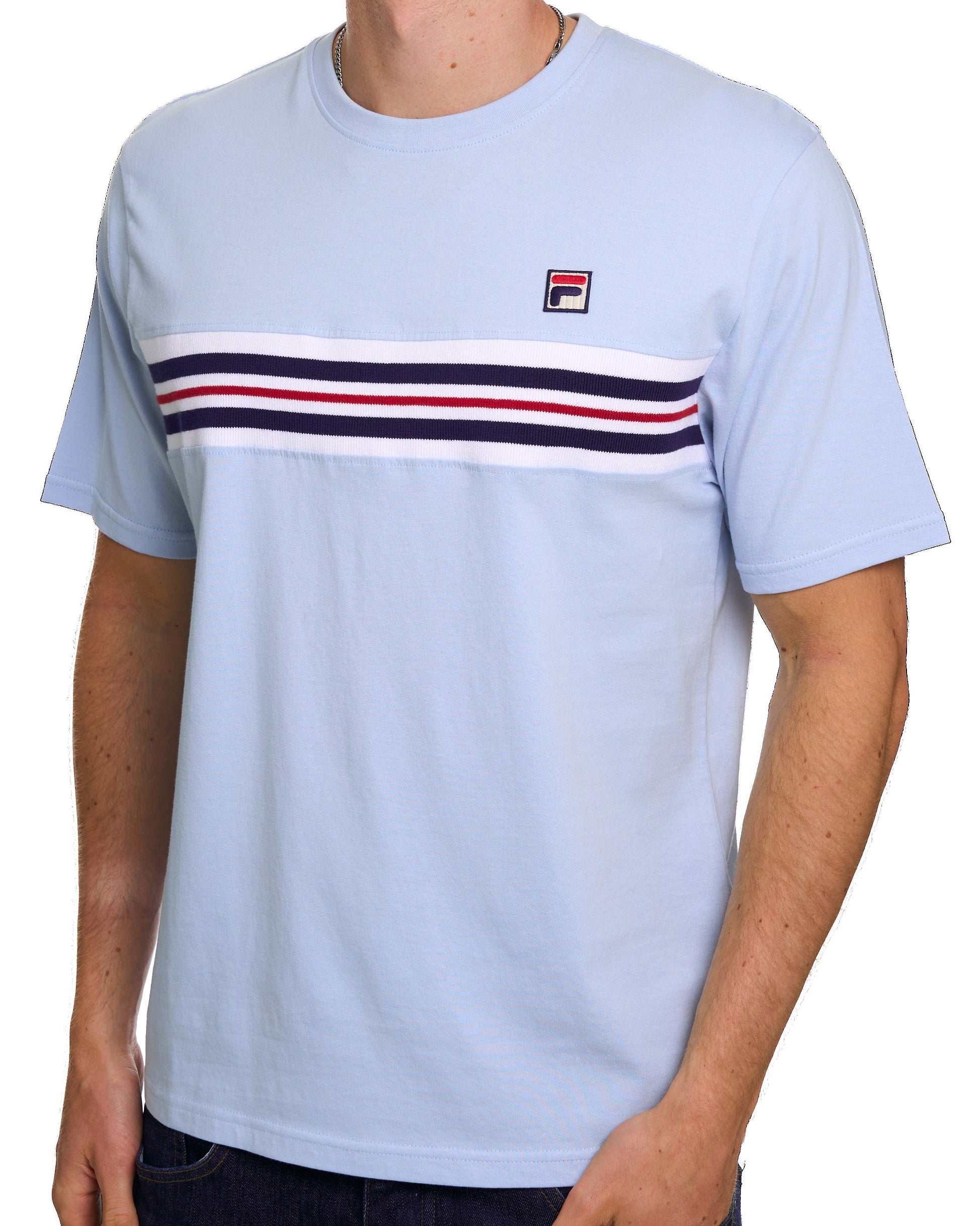 Fila Vintage Rico T-Shirt Himmelblau