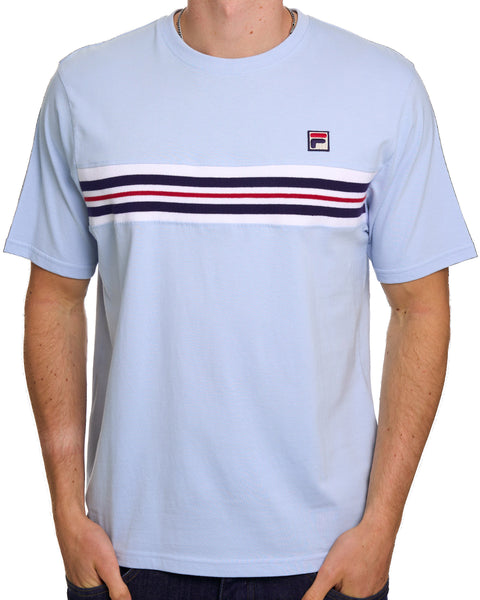 Fila Vintage Rico T-Shirt Himmelblau