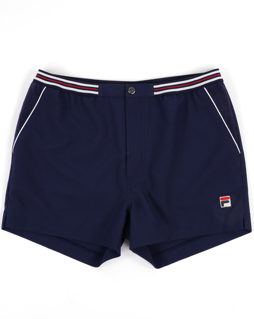Fila Vintage Borg Tennisshorts, Marineblau