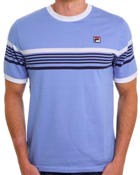Fila Vintage James T-Shirt Vista Blau
