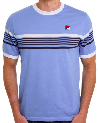 Fila Vintage James T-Shirt Vista Blau