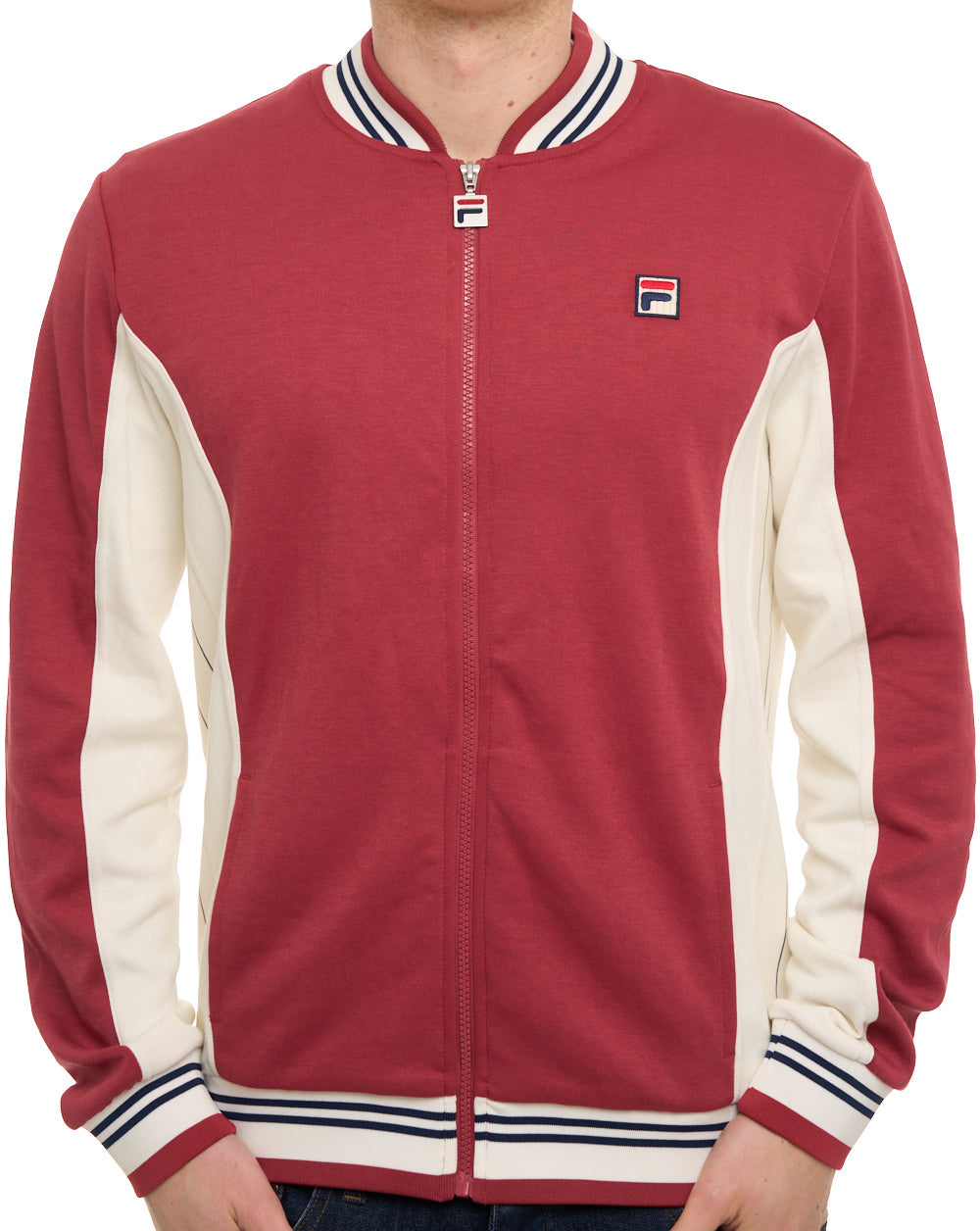Fila Vintage MK1 Settanta Track Top Granat/Gardenia
