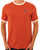 Fila Vintage Ringer T Shirt Burnt Orange/Gardenia