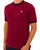 Fila Vintage Ringer T Shirt Deep Red/Black