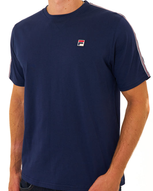 Fila Vintage Fila Vintage Nicolas T-Shirt Navy