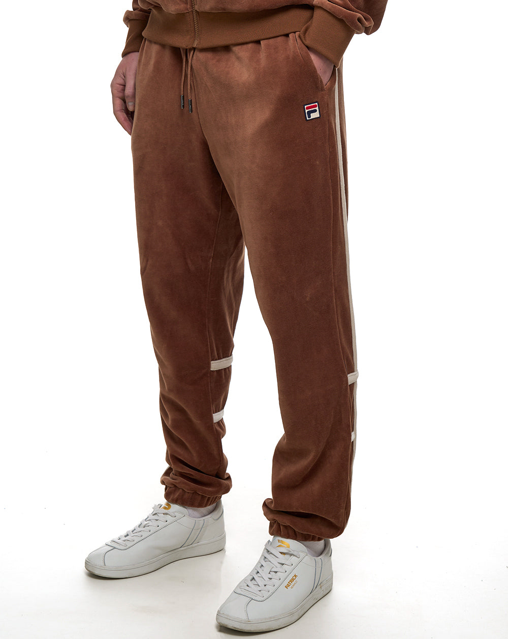 Fila Vintage Otello Wildleder Trainingshose Cappucino