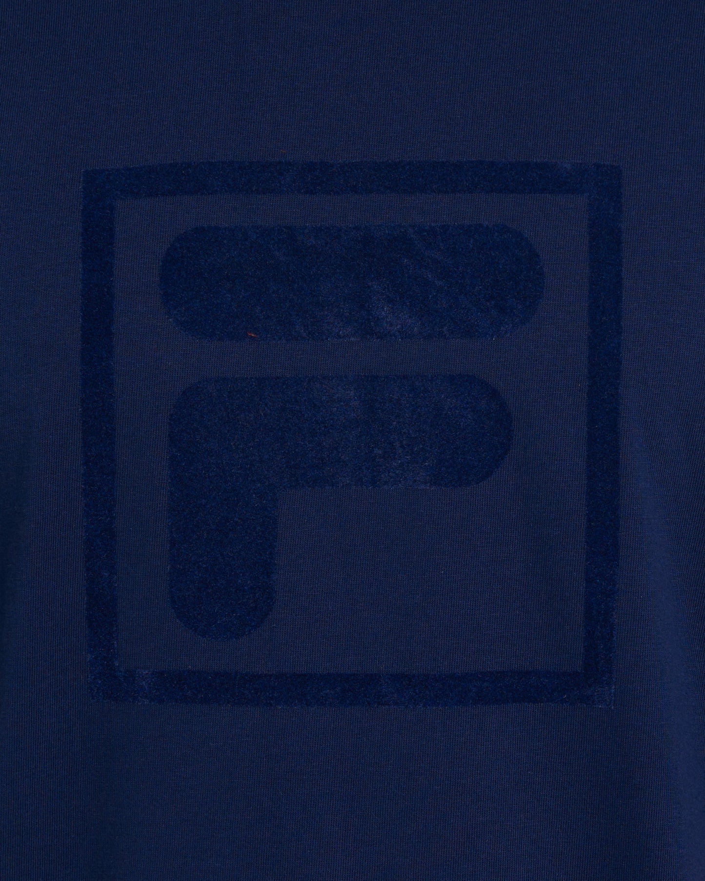 Fila Vintage Pepe Flock Logo T-Shirt Marineblau