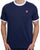 Fila Vintage Ringer T Shirt Navy/white
