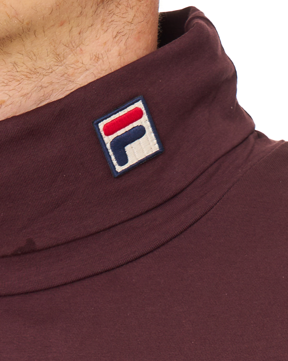 Fila Vintage Roll Neck Deep Burgundy