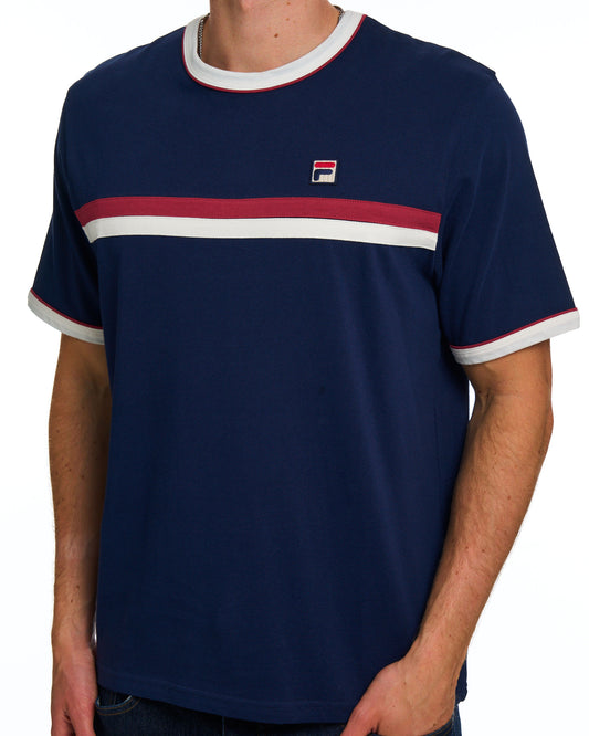 Fila Vintage Fila Vintage Rosario T Shirt Navy