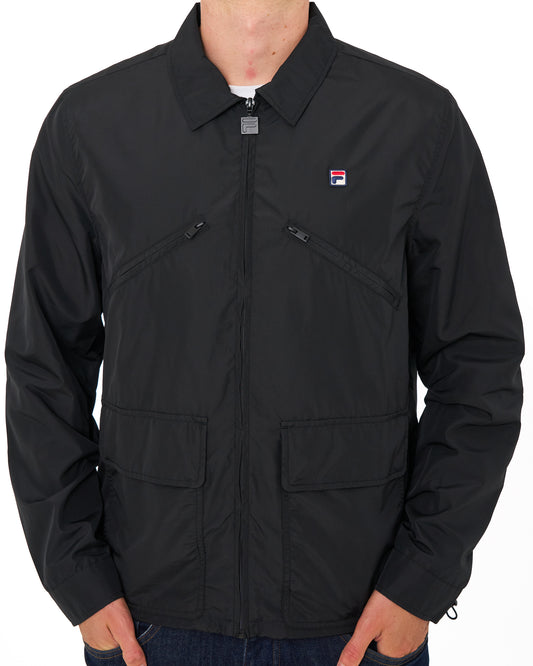 Fila Vintage Fila Vintage Sandre Collared Jacket Black