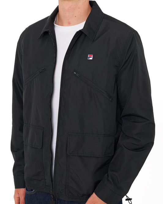 Fila Vintage Fila Vintage Sandre Collared Jacket Black